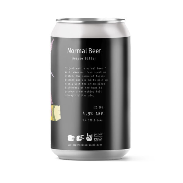 Normal Beer Bitter Ale | Paper Scissors Rock Brewery