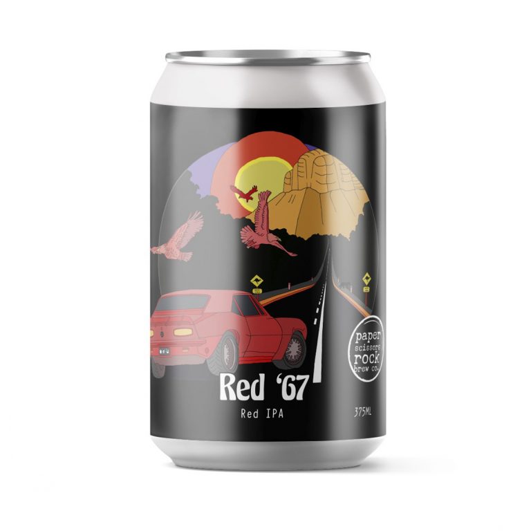 Red '67 Red IPA | Paper Scissors Rock Brewery